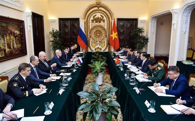 第11届越俄外交国防与安全战略对话会在河内举行 ảnh 1 第11届越俄外交国防与安全战略对话会在河内举行 ảnh 1