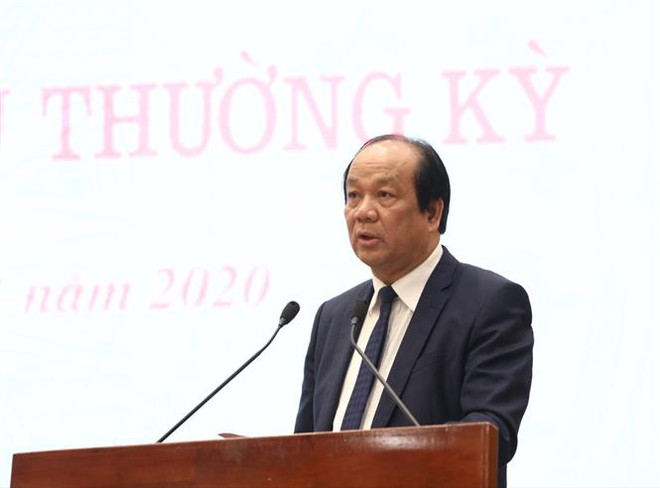 政府办公厅主任梅进勇:越南在疫情防控工作中取得初步成效并获得国际舆论好评 ảnh 1 政府办公厅主任梅进勇:越南在疫情防控工作中取得初步成效并获得国际舆论好评 ảnh 1