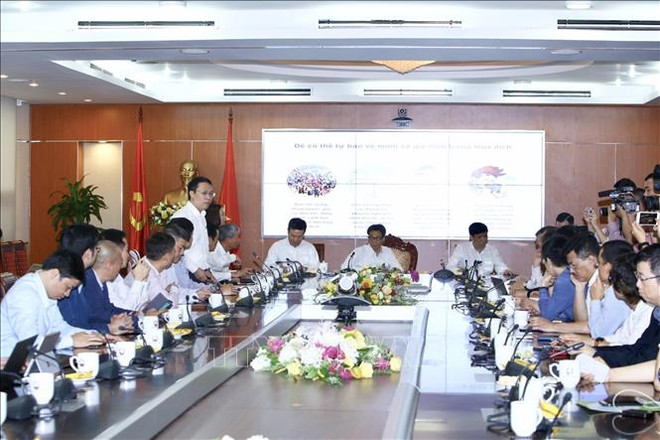 新冠肺炎疫情:鼓励全民使用医疗信息服务应用程序 ảnh 1 新冠肺炎疫情:鼓励全民使用医疗信息服务应用程序 ảnh 1