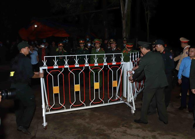 永福省公布对局部地区解除隔离的决定,撤除在该省山雷乡的各健康检测检查点 ảnh 1 永福省公布对局部地区解除隔离的决定,撤除在该省山雷乡的各健康检测检查点 ảnh 1