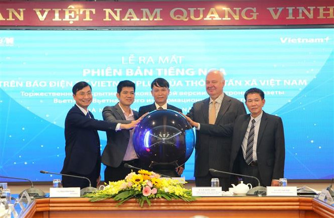 越通社VietnamPlus新闻网俄语版开通 ảnh 1 越通社VietnamPlus新闻网俄语版开通 ảnh 1