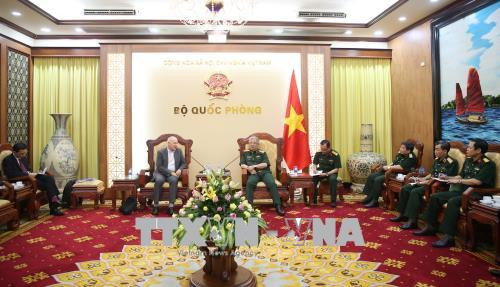 越南国防部副部长阮志咏上将会见国际战略研究所亚洲区执行长 ảnh 1