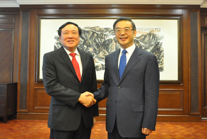 越南最高人民法院院长阮和平对中国进行工作访问 ảnh 2 越南最高人民法院院长阮和平对中国进行工作访问 ảnh 2