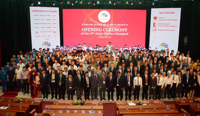 第十九届亚洲物理奥林匹克竞赛在河内开幕 ảnh 2 第十九届亚洲物理奥林匹克竞赛在河内开幕 ảnh 2