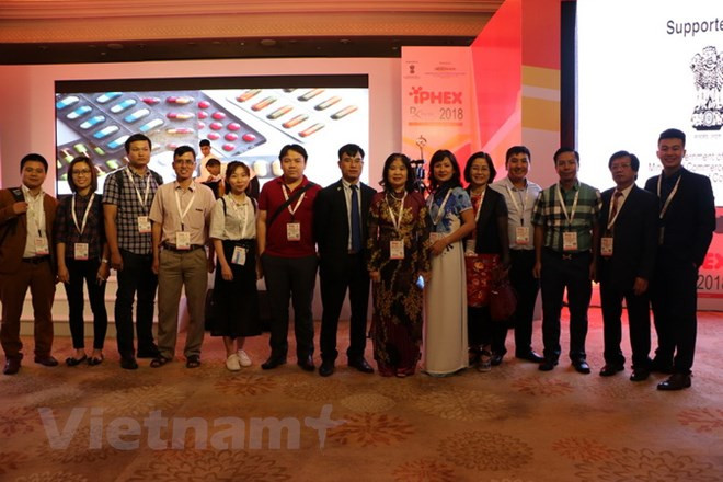 越南参加2018年印度国际医药保健博览会 ảnh 1 越南参加2018年印度国际医药保健博览会 ảnh 1