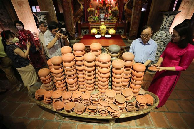 河内古街传统手工业文化表彰活动 ảnh 1