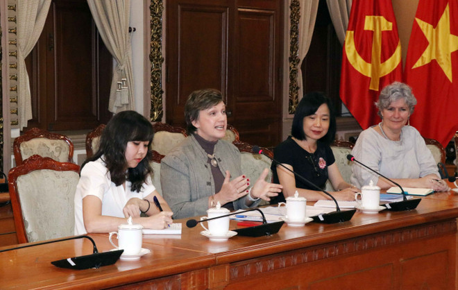 胡志明市与UNICEF加强儿童保护领域的合作 ảnh 2