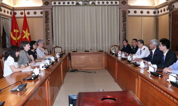 胡志明市与UNICEF加强儿童保护领域的合作 ảnh 1