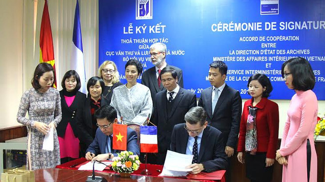 越法两国加强档案领域合作 ảnh 1