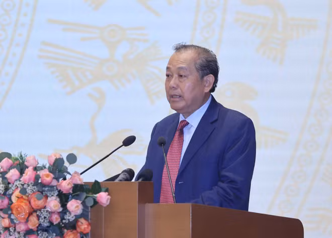 阮春福主持2011-2020年阶段国家行政审批制度改革总体计划总结全国视频会议 ảnh 2