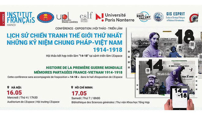 “第一次世界大战:越法1914-1918年阶段的共同回忆”研讨会在胡志明市举行 ảnh 1 “第一次世界大战:越法1914-1918年阶段的共同回忆”研讨会在胡志明市举行 ảnh 1
