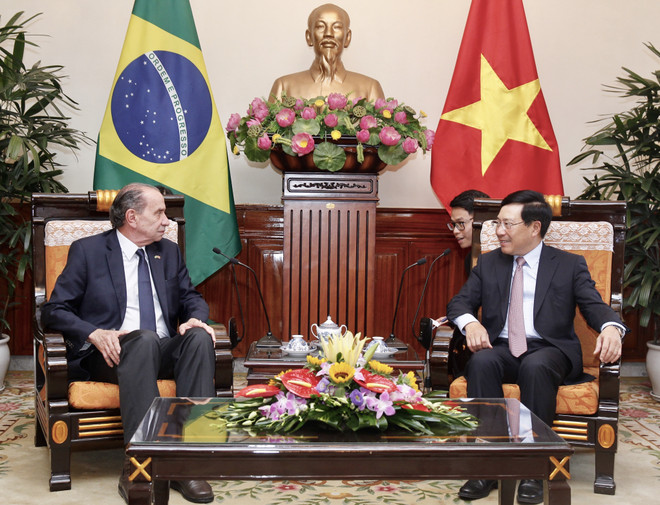 巴西外长对越南进行正式访问 ảnh 1 巴西外长对越南进行正式访问 ảnh 1