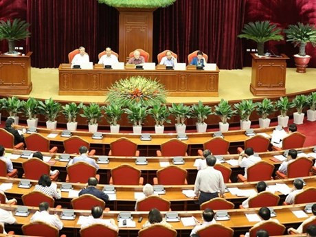 越共第十二届中央委员会第七次全体会议第五天新闻公报 ảnh 1 越共第十二届中央委员会第七次全体会议第五天新闻公报 ảnh 1