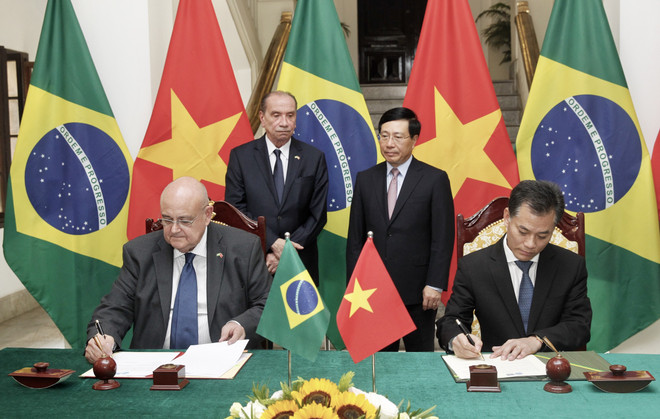 巴西外长对越南进行正式访问 ảnh 2 巴西外长对越南进行正式访问 ảnh 2