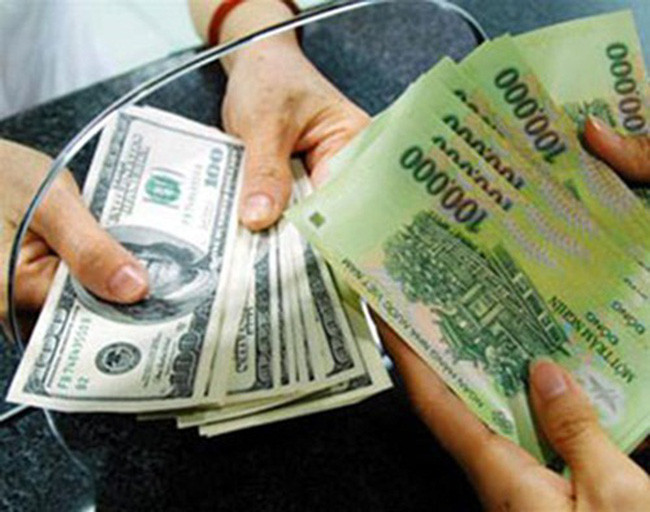 16日越盾兑美元中心汇率上涨20越盾 ảnh 1  16日越盾兑美元中心汇率上涨20越盾 ảnh 1