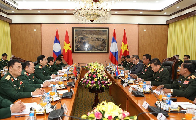 老挝人民军总参谋长对越南进行正式访问 ảnh 3 老挝人民军总参谋长对越南进行正式访问 ảnh 3