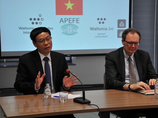 越南与比利时瓦隆-布鲁塞尔大区联盟加强合作 ảnh 1 越南与比利时瓦隆-布鲁塞尔大区联盟加强合作 ảnh 1