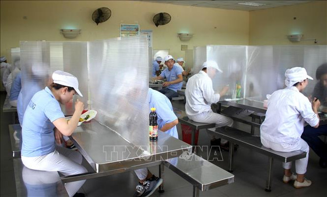 越南劳动总联合会:在各工业园区中采取紧急防疫措施 ảnh 1 越南劳动总联合会:在各工业园区中采取紧急防疫措施 ảnh 1