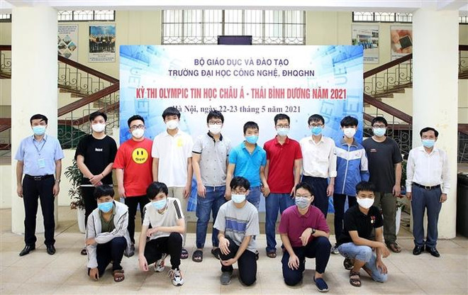 2021年亚太地区信息学奥林匹克竞赛越南赢得6枚奖牌 ảnh 1 2021年亚太地区信息学奥林匹克竞赛越南赢得6枚奖牌 ảnh 1