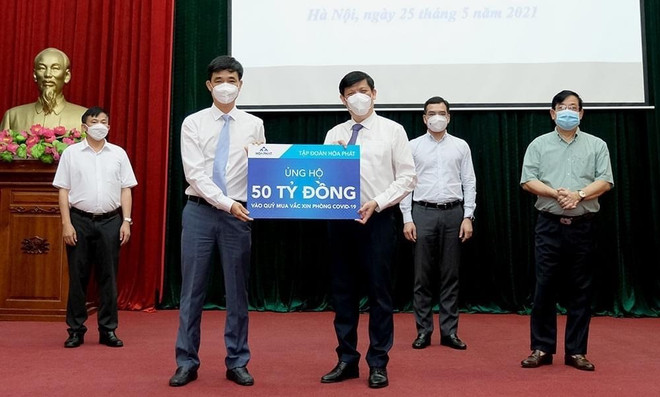 越南企业界大力支持新冠肺炎疫苗基金会 ảnh 2 越南企业界大力支持新冠肺炎疫苗基金会 ảnh 2