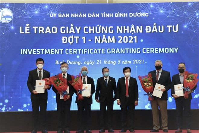 五家外资企业在平阳省投资近10亿美元 ảnh 1 五家外资企业在平阳省投资近10亿美元 ảnh 1