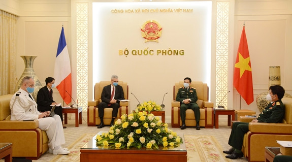 越南与法国进一步加强防务合作 ảnh 1 越南与法国进一步加强防务合作 ảnh 1