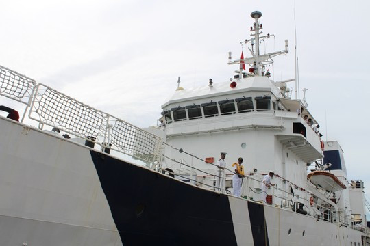 越南与印度海警配合举行海上搜救联合演练 ảnh 1 越南与印度海警配合举行海上搜救联合演练 ảnh 1