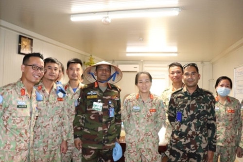 越南野战医院在南苏丹的防疫工作获得高度评价 ảnh 2