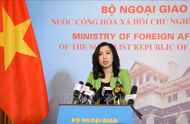越南外交部发言人黎氏秋姮驳斥国际特赦组织提出的消息 ảnh 1