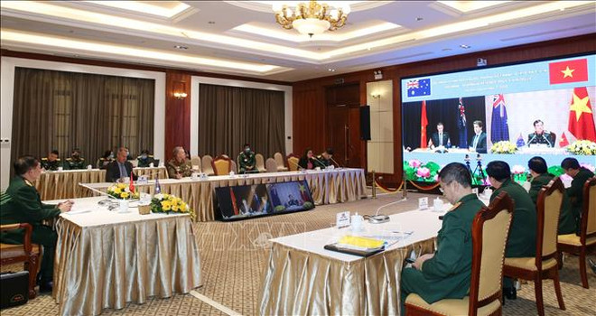 第四次越南与澳大利亚国防政策对话以视频方式召开 ảnh 1 第四次越南与澳大利亚国防政策对话以视频方式召开 ảnh 1