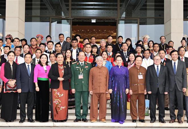 越南国会主席阮氏金银:党和国家十分重视做好民族工作 ảnh 1 越南国会主席阮氏金银:党和国家十分重视做好民族工作 ảnh 1