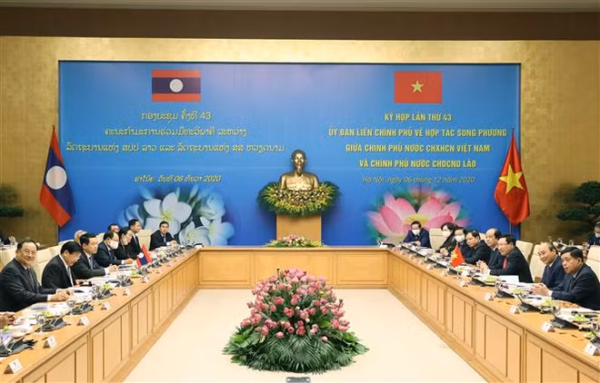 越老政府间联合委员会第43次会议召开 ảnh 2 越老政府间联合委员会第43次会议召开 ảnh 2