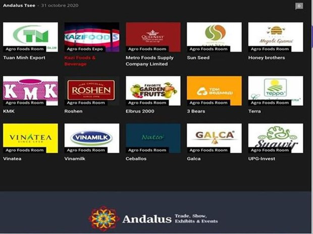 越南企业参加阿尔及利亚农业和食品工业线上展会 ảnh 1