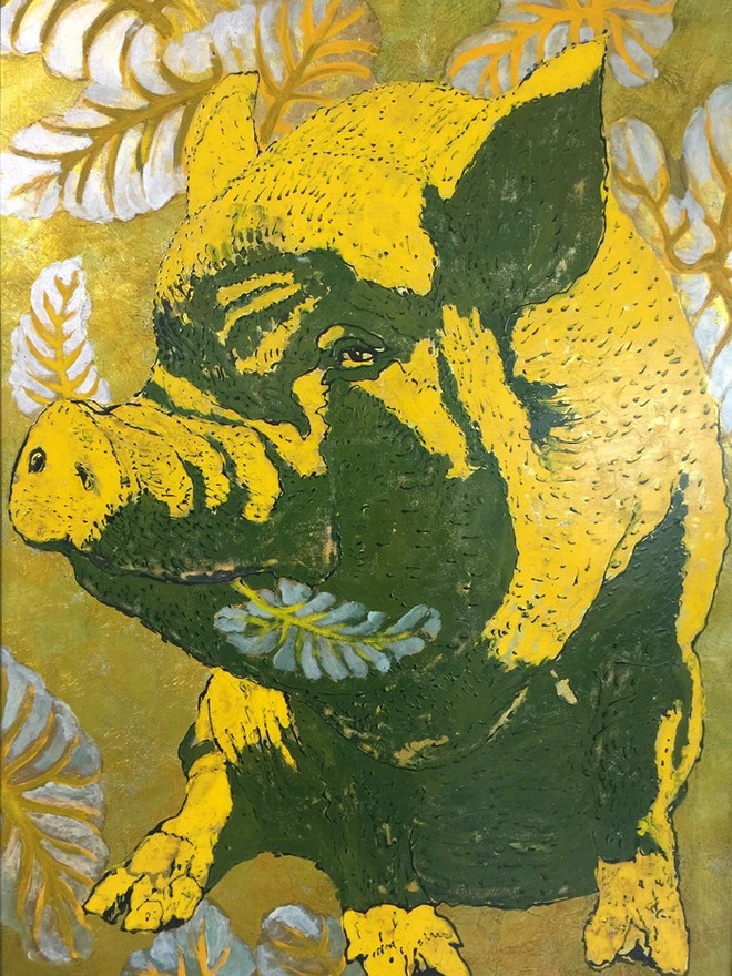 2019年己亥春节年画展亮相河内 ảnh 2 2019年己亥春节年画展亮相河内 ảnh 2