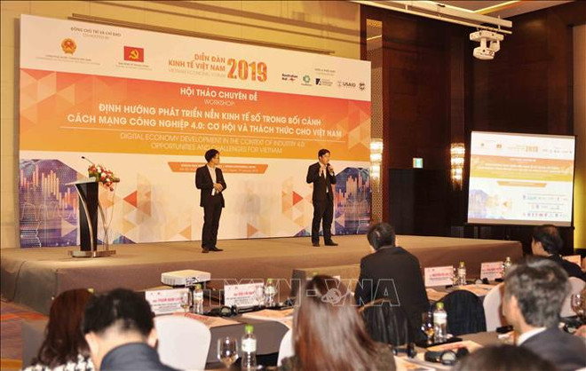 2019越南经济论坛：第四次工业革命中数字经济发展方向 ảnh 1