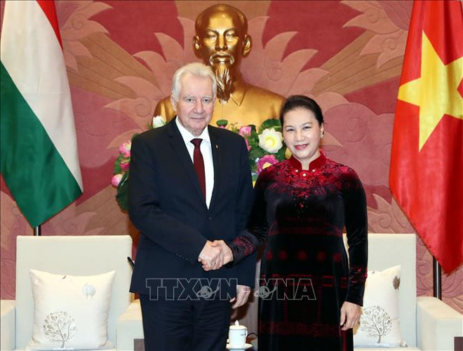 国会主席阮氏金银会见匈牙利议会副议长亚考伯·伊什特万 ảnh 1 国会主席阮氏金银会见匈牙利议会副议长亚考伯·伊什特万 ảnh 1