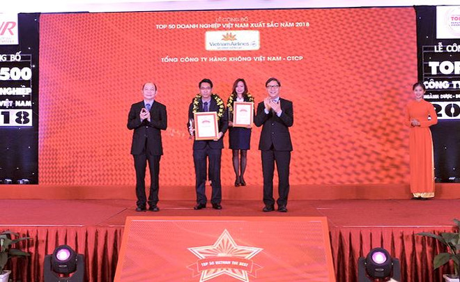 越航连续三年跻身越南上市公司50强榜单前十名 ảnh 1