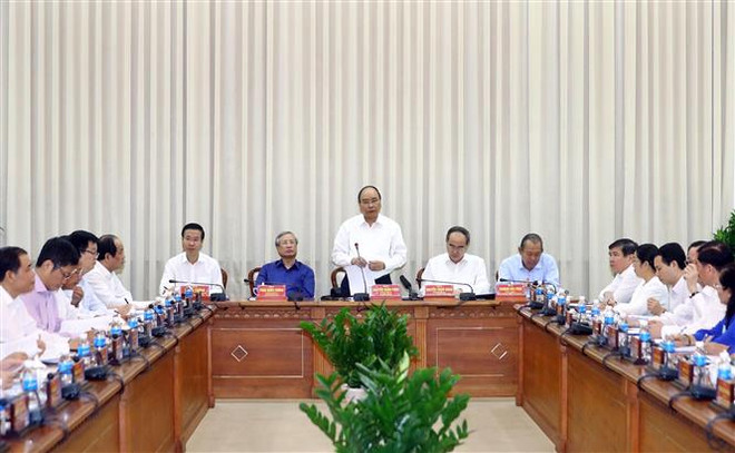 阮春福要求胡志明市继续以科技与创新为出路 ảnh 1