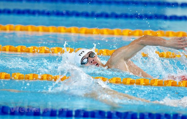 第30届东南亚运动会:阮辉煌创男子400米自由泳纪录 ảnh 1 第30届东南亚运动会:阮辉煌创男子400米自由泳纪录 ảnh 1