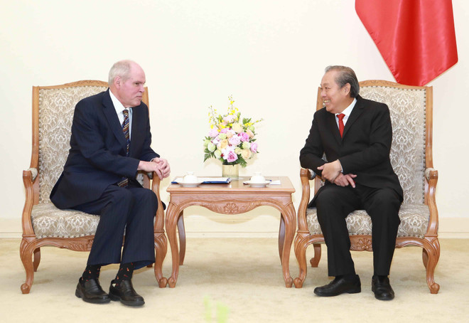 张和平副总理:促进越南和经济合作与发展组织反腐败领域的经验交流 ảnh 1 张和平副总理:促进越南和经济合作与发展组织反腐败领域的经验交流 ảnh 1