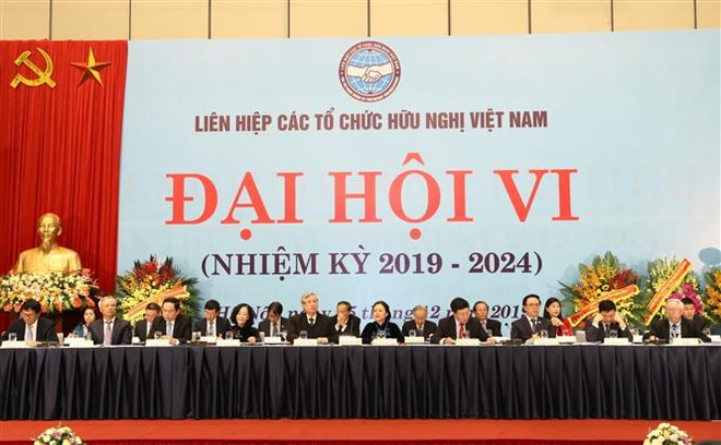 越南友好组织联合会第六次全国代表大会在河内召开 ảnh 1 越南友好组织联合会第六次全国代表大会在河内召开 ảnh 1