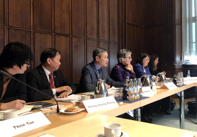 越南驻德国大使：越德医疗卫生领域合作潜力巨大 ảnh 1