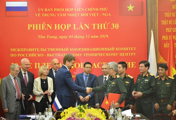 越俄热带中心政府间委员会第30次会议在芽庄召开 ảnh 2 越俄热带中心政府间委员会第30次会议在芽庄召开 ảnh 2