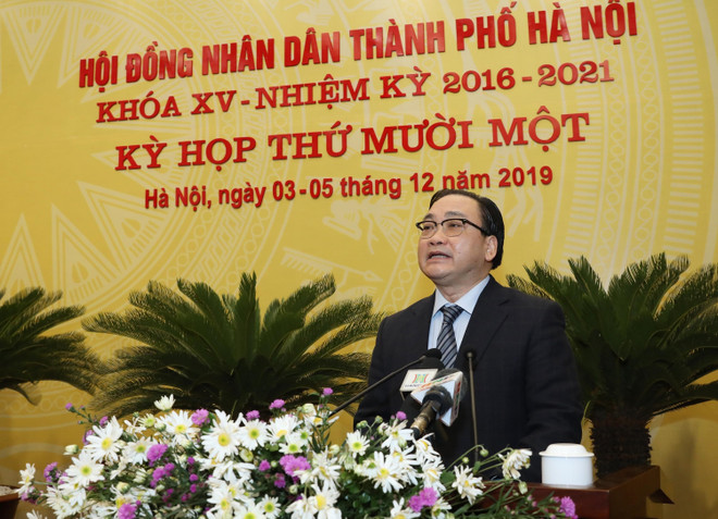 河内市第十五届人民议会第11次会议今日开幕 ảnh 2