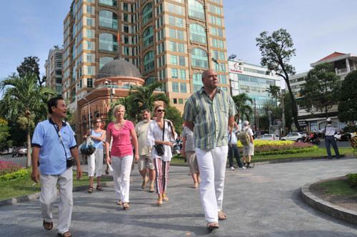 年初至今胡志明市接待国际游客人数达770万人次 ảnh 2