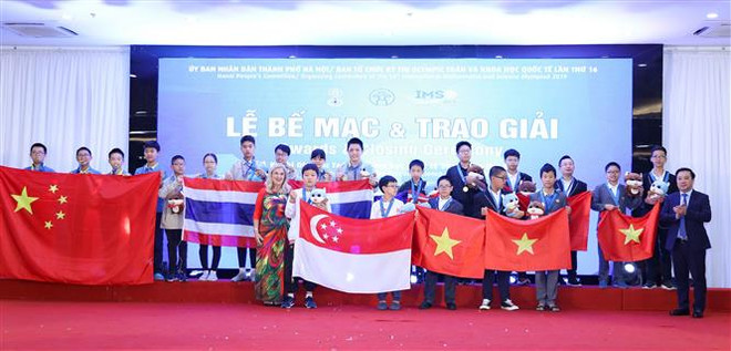 第16届国际小学数学与科学奥林匹克竞赛:越南队夺得15金14银7铜 ảnh 1 第16届国际小学数学与科学奥林匹克竞赛:越南队夺得15金14银7铜 ảnh 1