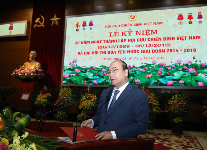 阮春福总理:越南老兵协会真正成为党、政府和人民的靠山 ảnh 1 阮春福总理:越南老兵协会真正成为党、政府和人民的靠山 ảnh 1