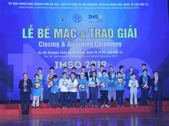 第16届国际小学数学与科学奥林匹克竞赛:越南队夺得15金14银7铜 ảnh 3 第16届国际小学数学与科学奥林匹克竞赛:越南队夺得15金14银7铜 ảnh 3