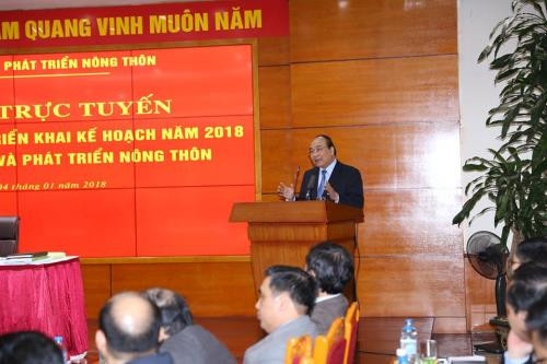 阮春福：农业结构调整需发生明显变化 ảnh 1