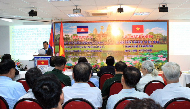 推翻种族灭绝制度胜利39 周年纪念活动在柬埔寨举行 ảnh 2 推翻种族灭绝制度胜利39 周年纪念活动在柬埔寨举行 ảnh 2